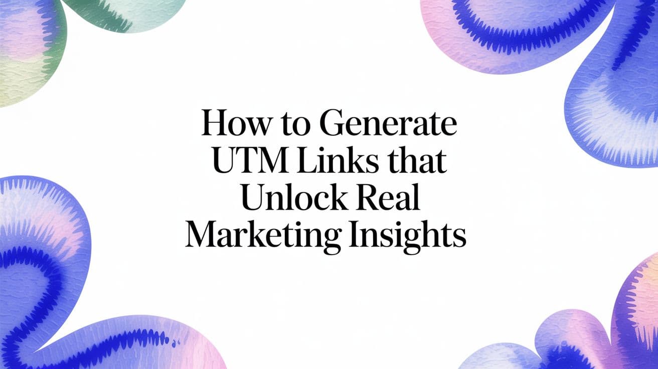 How to Generate UTM Links That Unlock Real Marketing Insights