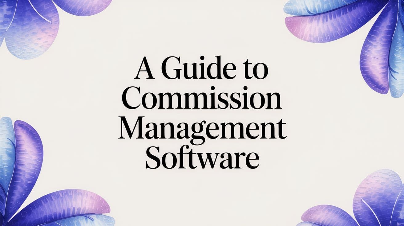 A Guide to Commission Management Software