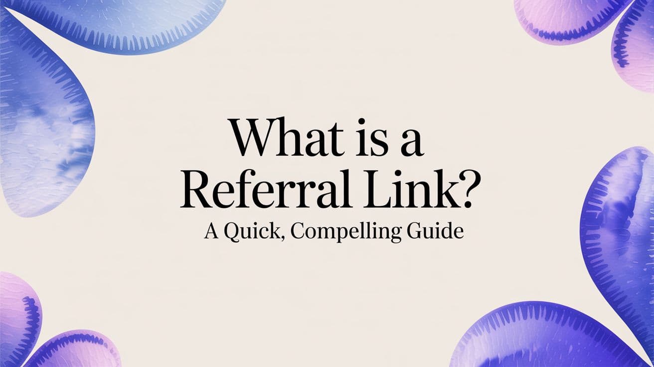 What is a referral link? A Quick, Compelling Guide