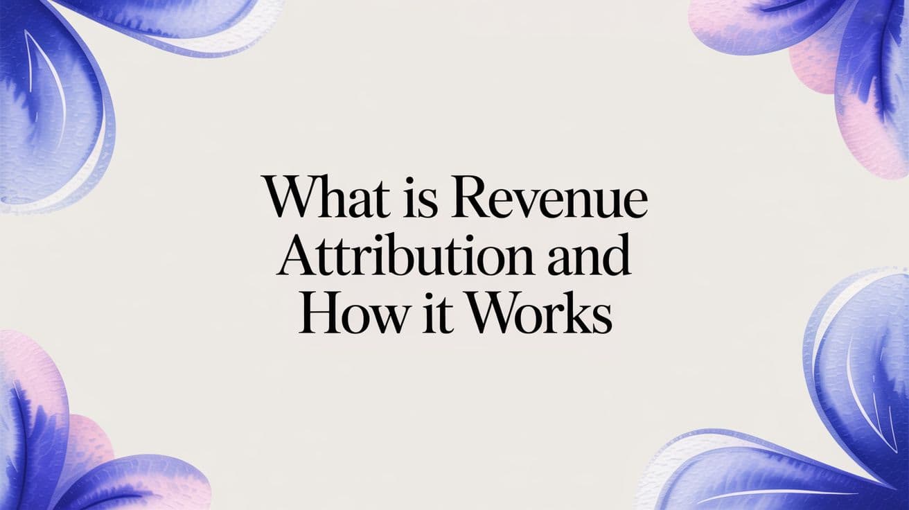 What Is Revenue Attribution and How It Works