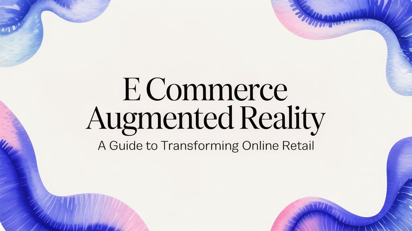 E Commerce Augmented Reality a Guide to Transforming Online Retail
